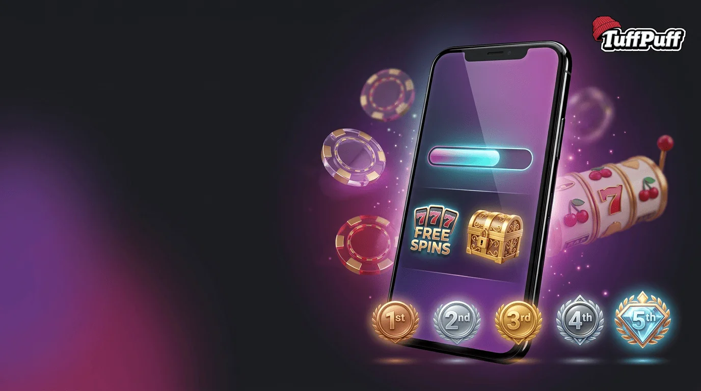 Casino-App mit mobilen Slots auf einem Smartphone